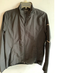 Black Windbreaker Columbia Biking Yoga Jacket Wind